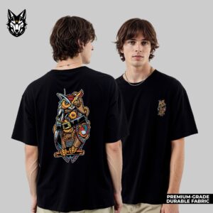 Cyberpunk Owl - Urban Streetwear