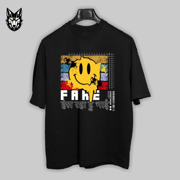 FAKE Has Raha Hu Bhai - Desi Streetwear - Image 2