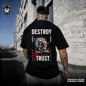 Destroy My Trust Skull - Urban Streetwear